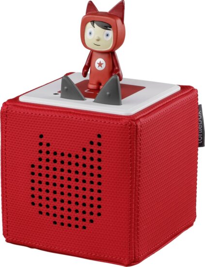 Tonies Toniebox Starterset gyermek hangdoboz 3W - Piros