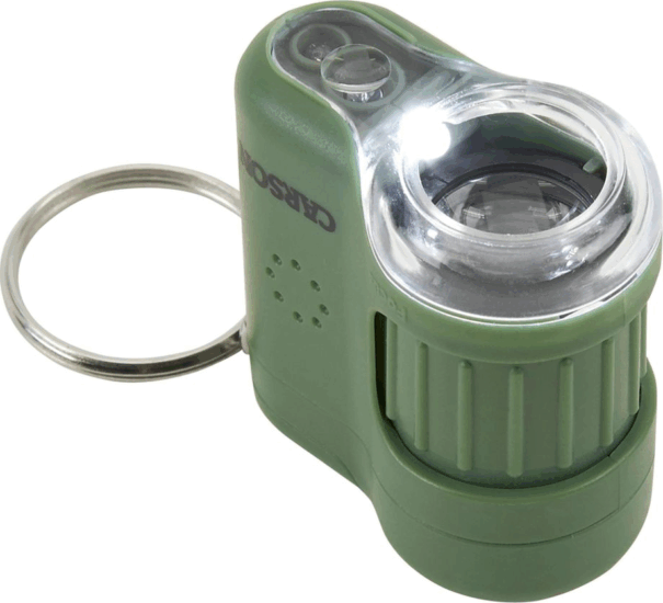 Carson MicroMini Mikroszkóp LED Világítással - Zöld