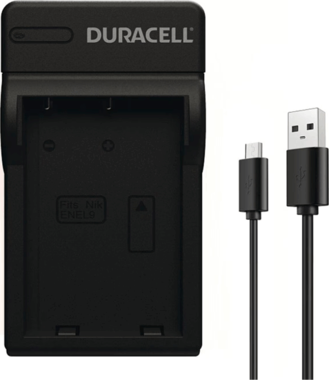 Duracell DRN5925 Akkumulátor töltő DR9900/EN-EL9 Akkuhoz + USB kábel