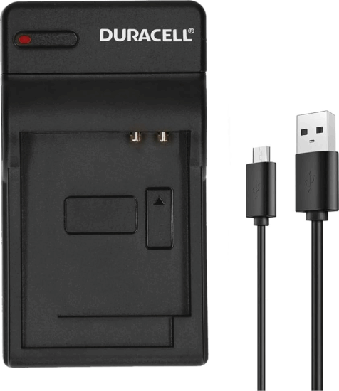 Duracell DRC5913 Akkumulátor töltő DRC13L/NB-13L Akkuhoz + USB kábel