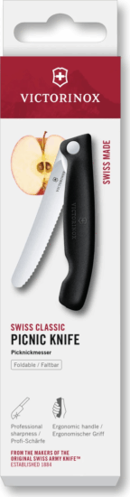 Victorinox 6.78 33.F Összecsukható hámozókés 11cm - Fekete