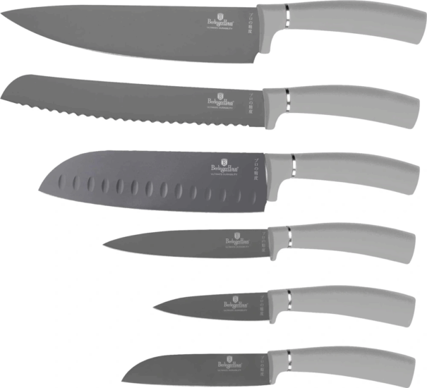 Berlinger Haus BH/2882 Rozsdamentes acél késkészlet 6 darabos - Fekete Berlinger Haus BH/2882 Rozsdamentes acél késkészlet 6 darabos - Fekete