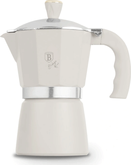 Berlinger Haus BH/8572N 6 személyes Kotyogós kávéfőző - Matt krém Berlinger Haus BH/8572N 6 személyes Kotyogós kávéfőző - Matt krém