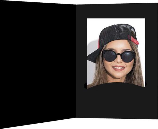 Daiber Profi-Line Fotótasak 4,5x6 cm 100 db - Fekete