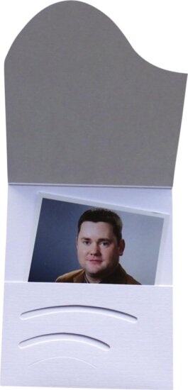 Daiber Profi-Line Portrait Fotómappa 4,5 x 6 / 6 x 9 / 7 x 10 cm 100 db - Fehér