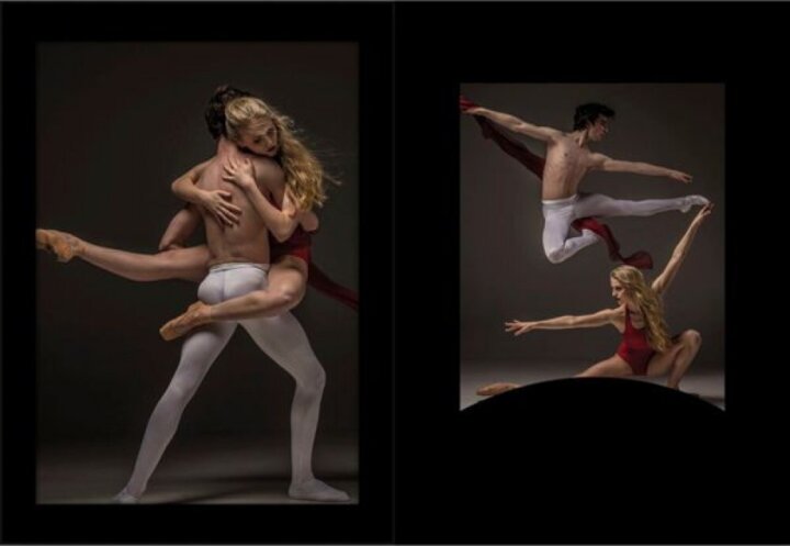 Daiber Portrait Fotómappa Paszpartuval 13x18 cm 100 db - Fekete