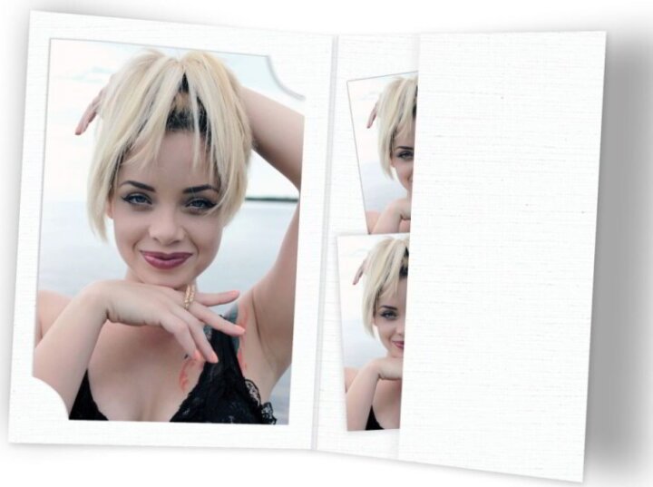 Daiber Fotótasak Útlevélképekhez 3,5 x 4,5 / 4 x 5,5 / 6 x 8 cm 100 db - Fehér