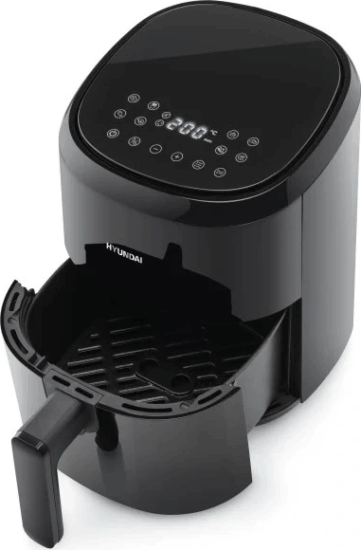 Hyundai AF220 AirFryer Forrólevegős Sütő 2,2L 1000 Watt - Fekete Hyundai AF220 AirFryer Forrólevegős Sütő 2,2L 1000 Watt - Fekete