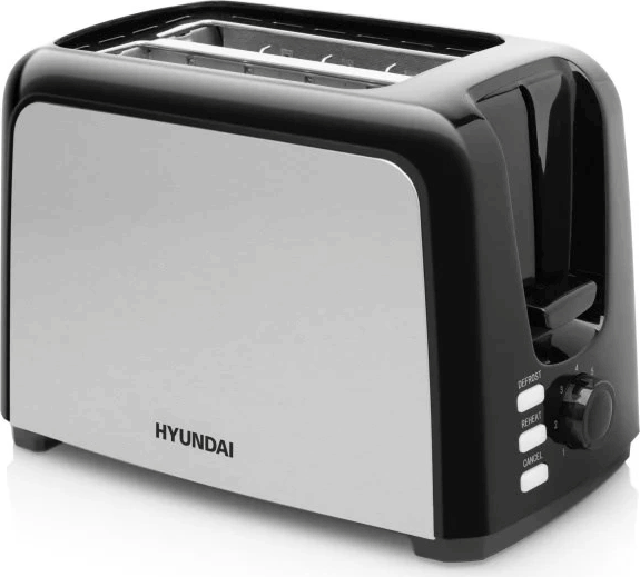 Hyundai TO304 2 Szeletes Kenyérpirító 750W - Fekete / Ezüst