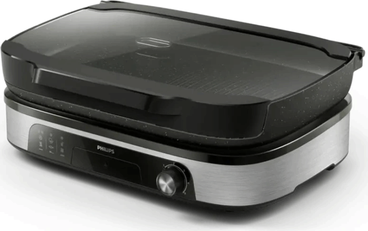 Philips HD6212/90 Elektromos Asztali Grillsütő 2400 Watt - Ezüst / Fekete