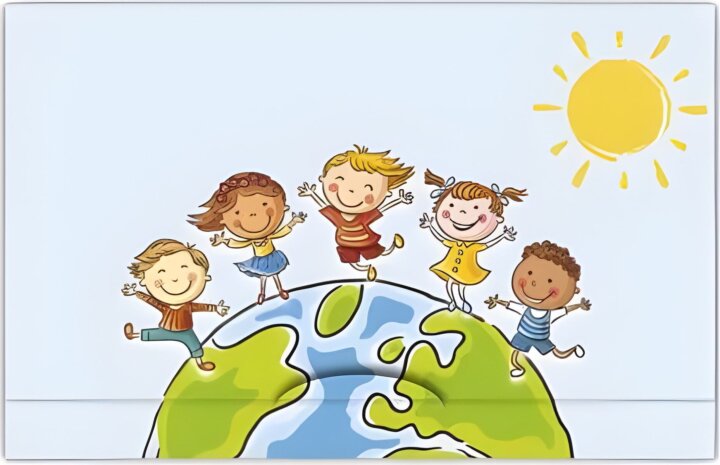 Daiber Porvédő Fotóboríték Gyerekeknek 15×20 cm 25 db - Földgömb Mintás