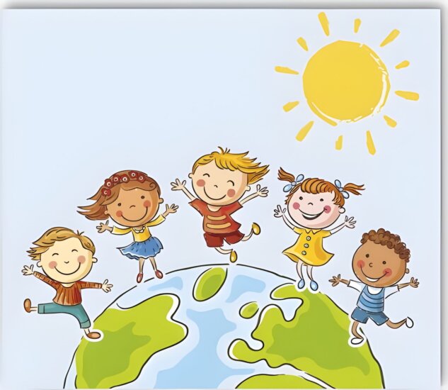 Daiber Globe 13×18 Fotómappa Gyerekeknek 10 db - Földgömb minta