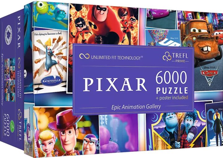 Trefl 81038 A Csodálatos Disney-Pixar Kollekció 6000 Darabos puzzle