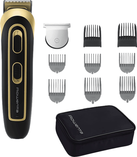 Rowenta TN9118F0 Akkus Haj- és szakállnyíró - Fekete / Arany