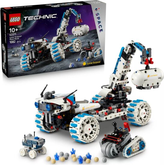 LEGO® Technic: 42211 Lunar Outpost holdjáró űrjármű LEGO® Technic: 42211 Lunar Outpost holdjáró űrjármű