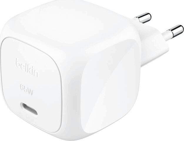 Belkin BoostCharge USB-C Hálózati Gyorstöltő 65W - Fehér
