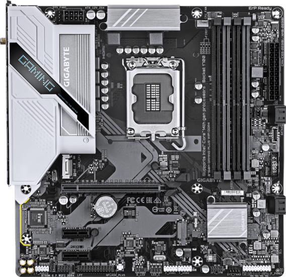 Gigabyte B760M Gaming Plus WIFI DDR4 Intel s1700 MicroATX alaplap