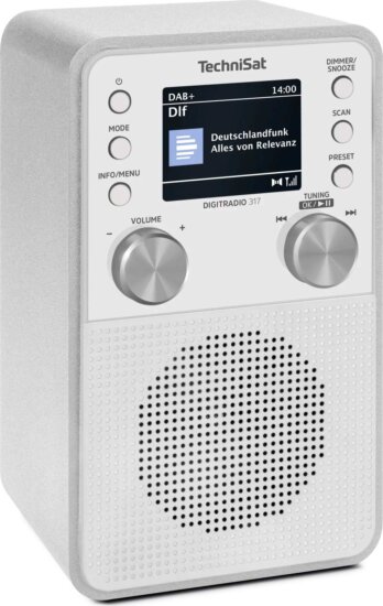 Technisat DigitRadio 317 Asztali Rádió - Fehér