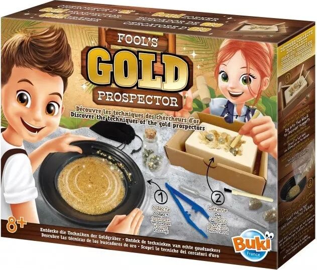 BUKI Aranyásó kincskereső készlet gyermekeknek