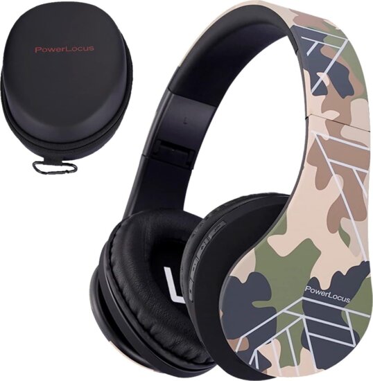 PowerLocus P2 Gyerek Bluetooth Fejhallgató Headset - Terepmintás PowerLocus P2 Gyerek Bluetooth Fejhallgató Headset - Terepmintás