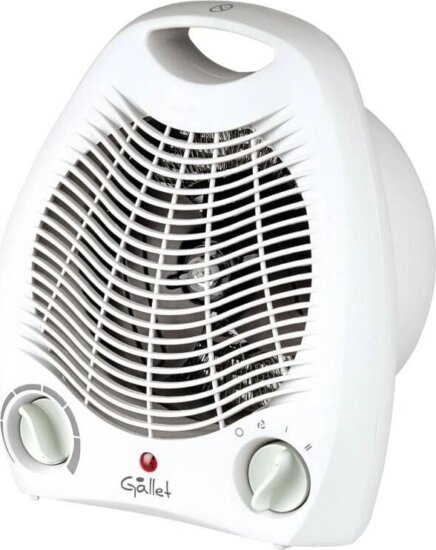 Gallet H500 Fűtőventilátor 1000/2000 W - Fehér