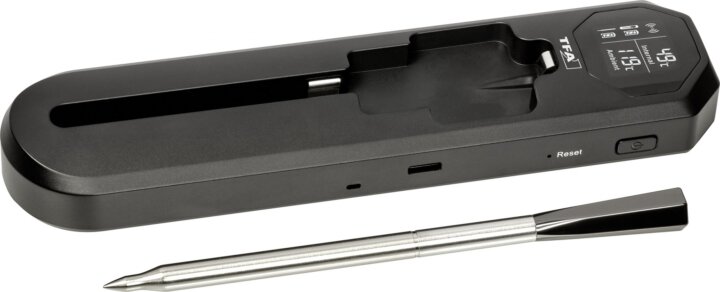 TFA 14.1517.01 Okos Rozsdamentes acél BBQ húshőmérő -10°C - 300°C TFA 14.1517.01 Okos Rozsdamentes acél BBQ húshőmérő -10°C - 300°C