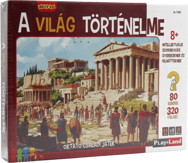 PlayLand Dexy A Világ történelem családi társasjáték