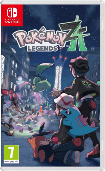 Pokémon Legends Z-A Nintendo Switch játékszoftver