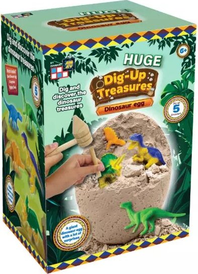 AM Óriás dinoszaurusz tojás kincskereső játék meglepetés figurával