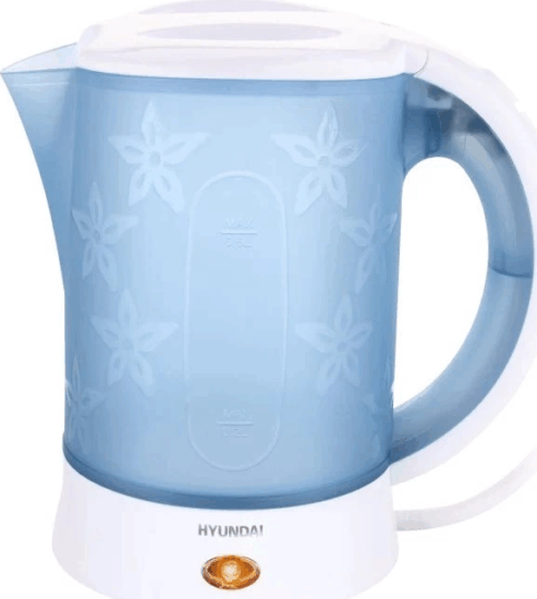 Hyundai VK518 Vízforraló 0,6 L 650 Watt - Kék / Fehér