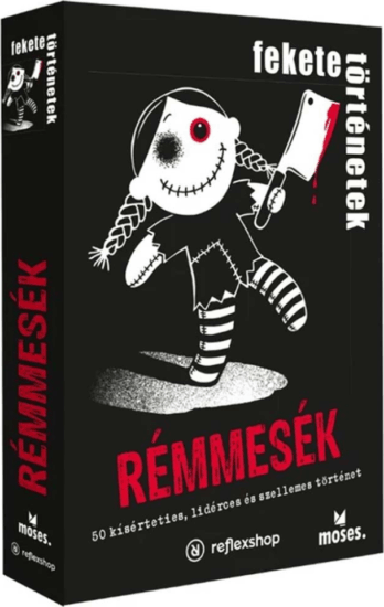 Fekete történetek: Rémmesék -rejtvényes társasjáték