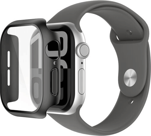 Belkin Apple Watch 10 42mm Kijelzővédő üveg Fekete kerettel