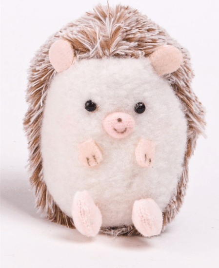 Iris 68892 Vidám Dekor ülő süni 10cm