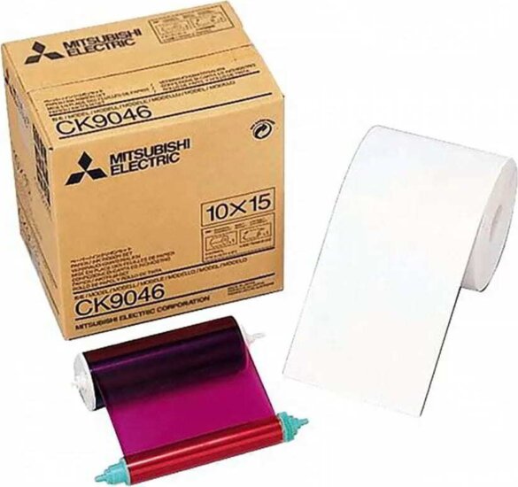 Mitsubishi CK9046 10x15 cm Szublimációs Fotópapír és Festékszalag (600 db/csomag)
