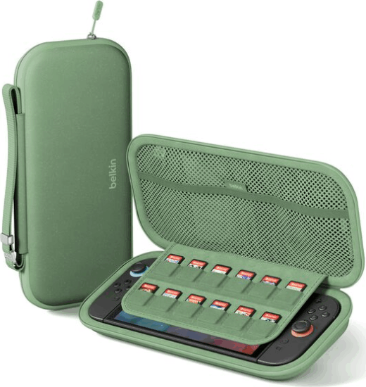 Belkin ENA002hqSE Nintendo Switch 2 utazó táska - Zöld