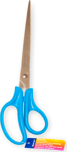 Nebulo 21cm Jobbkezes Irodai Olló - Kék