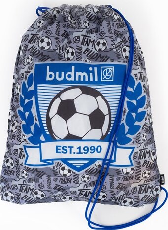 Budmil S9 Amara Tornazsák Focis Mintával 32 x 44 cm - Szürke