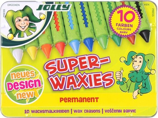 Jolly Superwaxies Classic Zsírkréta Készlet - Vegyes Színek (10db) Jolly Superwaxies Classic Zsírkréta Készlet - Vegyes Színek (10db)