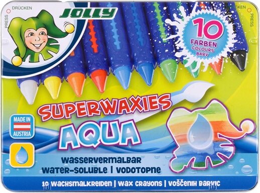 Jolly Superwaxies Aquarell Zsírkréta Készlet - Vegyes Színek (10db) Jolly Superwaxies Aquarell Zsírkréta Készlet - Vegyes Színek (10db)