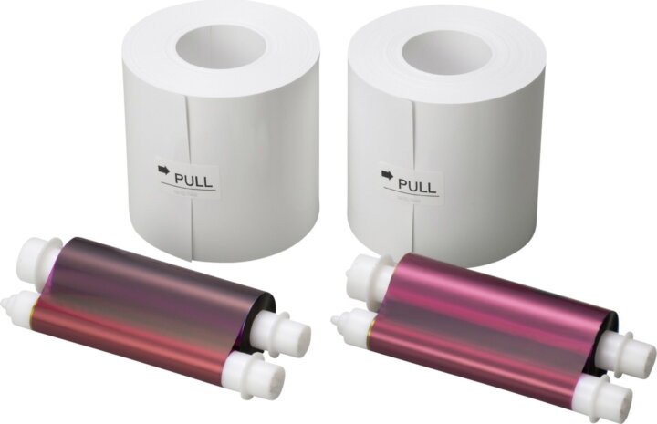 Mitsubishi CK-D718 13×18 cm Szublimációs Fotópapír és Festékszalag (2×230 db/csomag)