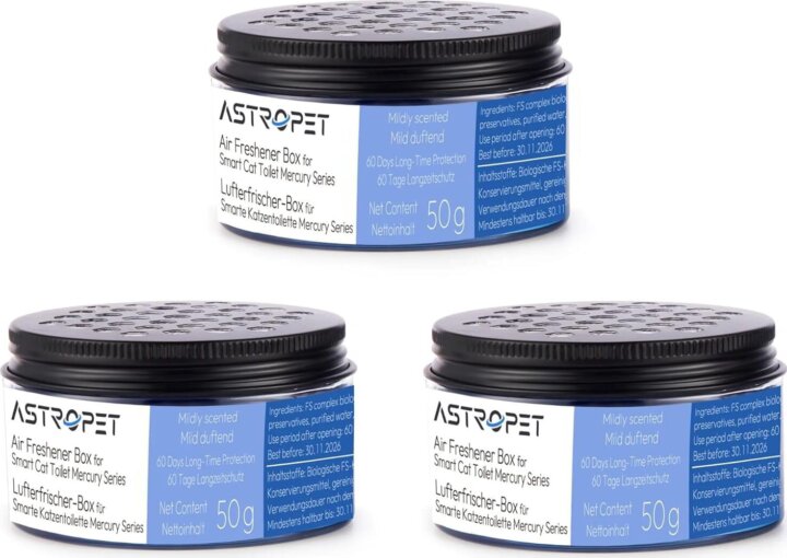 Astropet Mercury Series Illatosító Macska alomdobozhoz - Kék