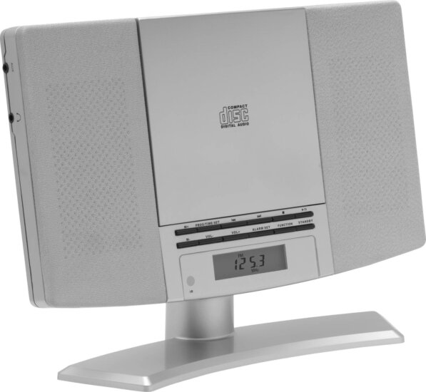 Denver MC-5220S Sztereo Bluetooth Mikro HiFi Rendszer - Ezüst