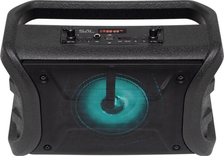 SAL BTWORKY Bluetooth hordozható Munka és szabadidő hangszóró 8 Watt - Fekete