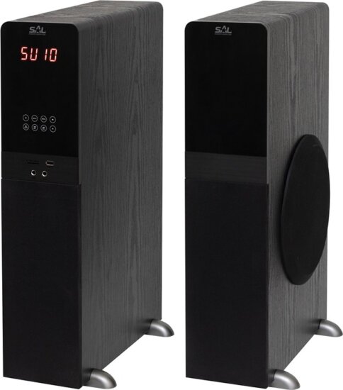SAL SAL 200BT Bluetooth 3-utas hangszóró 160 Watt 2db - Fekete