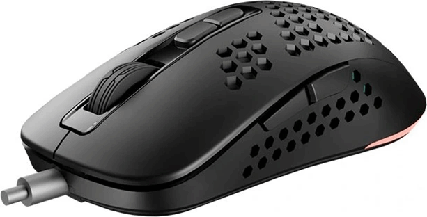 AVAX LW01 PAW3327 Vezetékes RGB Gaming Egér - Fekete