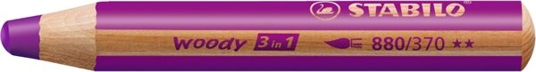 Stabilo Woody 3in1 Krétaceruza - Lila