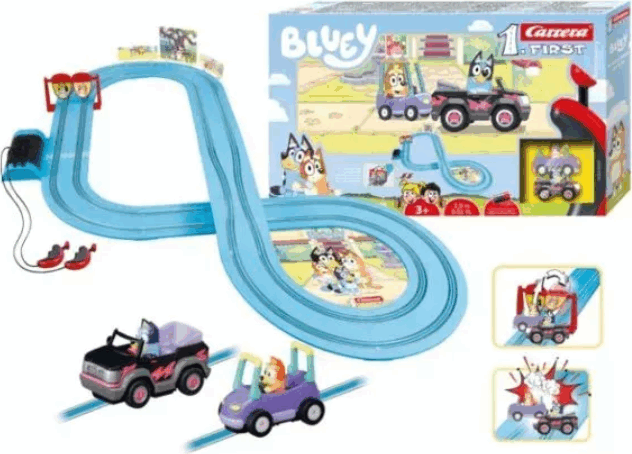 Carrera First Bluey autópálya kisautóval 2.9 méter