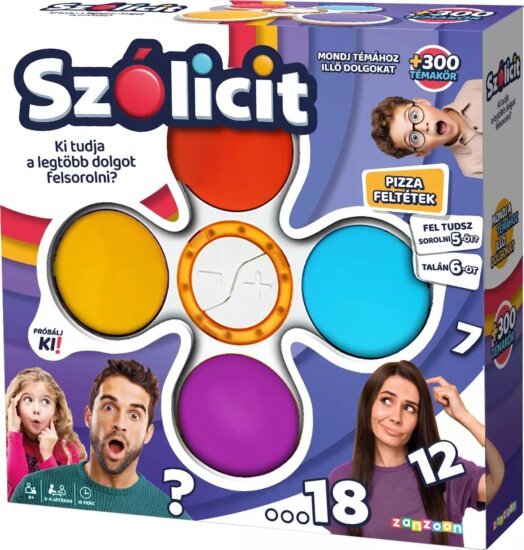 Zanzoon Szólicit Interaktív Társasjáték