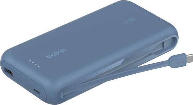 Belkin BPB024HQBL Powerbank 20.000mAh 30W + USB-C kábel - Kék