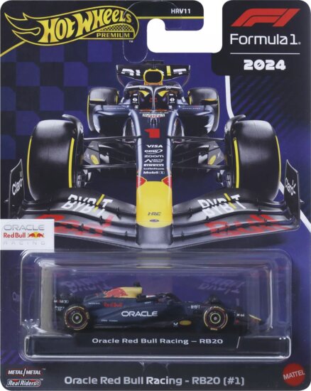 Mattel JBM12 Hot Wheels F1 Red Bull Racing RB20 Kisautó - Többféle